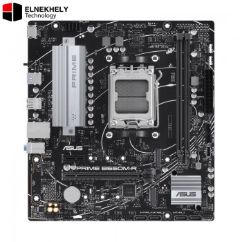 ASUS B650M-R Micro-ATX DDR5 Motherboard – PCIe 4.0, Realtek 2.5Gb Ethernet, HDMI, SATA 6Gbps, Front USB 5Gbps Type-C, BIOS FlashBack, AI Noise Cancelation, Aura Sync RGB