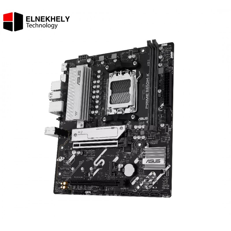 Asus Prime B850M K AM5 DDR5 PCIe 5.0 Micro-ATX Motherboard (2.5G LAN)