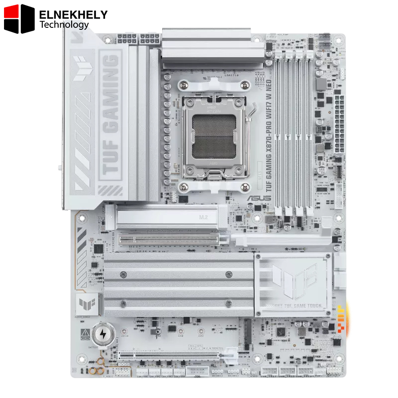 ASUS TUF GAMING X870-PRO WIFI7 W NEO AMD AM5 ATX Motherboard – NitroPath DDR5, Dual USB4, Realtek 5Gb Lan ASUS TUF GAMING X870-PRO WIFI7 W NEO AMD AM5 ATX Motherboard – NitroPath DDR5, Dual USB4, Realtek 5Gb Lan