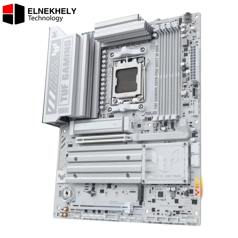 ASUS TUF GAMING X870-PRO WIFI7 W NEO AMD AM5 ATX Motherboard – NitroPath DDR5, Dual USB4, Realtek 5Gb Lan ASUS TUF GAMING X870-PRO WIFI7 W NEO AMD AM5 ATX Motherboard – NitroPath DDR5, Dual USB4, Realtek 5Gb Lan