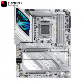ASUS ROG STRIX X870E-A GAMING WIFI7 NEO Motherboard – Socket AM5, DDR5, Dual USB4, Wi-Fi 7, 5Gb LAN, ATX White