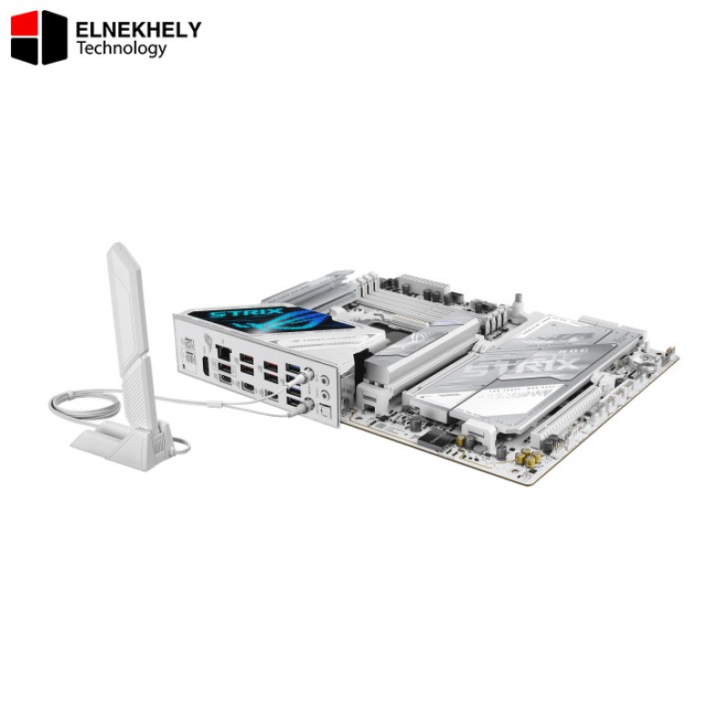 ASUS ROG STRIX X870E-A GAMING WIFI7 NEO Motherboard – Socket AM5, DDR5, Dual USB4, Wi-Fi 7, 5Gb LAN, ATX White ASUS ROG STRIX X870E-A GAMING WIFI7 NEO Motherboard – Socket AM5, DDR5, Dual USB4, Wi-Fi 7, 5Gb LAN, ATX White
