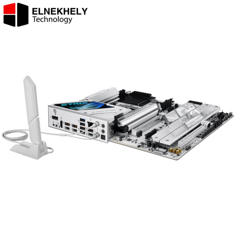 ASUS ROG STRIX Z890-A GAMING WIFI Z890 LGA 1851 ATX motherboard, Intel® Core™ Ultra Series 2 Ready, Advanced AI PC-ready, 16+2+1+2 stages, DDR5, WiFi 7, 2.5G, 5x M.2, Thunderbolt™ 4, USB Type-C, AI OC ASUS ROG STRIX Z890-A GAMING WIFI Z890 LGA 1851 ATX motherboard, Intel® Core™ Ultra Series 2 Ready, Advanced AI PC-ready, 16+2+1+2 stages, DDR5, WiFi 7, 2.5G, 5x M.2, Thunderbolt™ 4, USB Type-C, AI OC