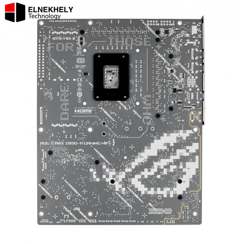 ASUS ROG STRIX Z890-A GAMING WIFI Z890 LGA 1851 ATX motherboard, Intel® Core™ Ultra Series 2 Ready, Advanced AI PC-ready, 16+2+1+2 stages, DDR5, WiFi 7, 2.5G, 5x M.2, Thunderbolt™ 4, USB Type-C, AI OC ASUS ROG STRIX Z890-A GAMING WIFI Z890 LGA 1851 ATX motherboard, Intel® Core™ Ultra Series 2 Ready, Advanced AI PC-ready, 16+2+1+2 stages, DDR5, WiFi 7, 2.5G, 5x M.2, Thunderbolt™ 4, USB Type-C, AI OC