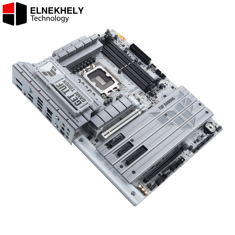 ASUS TUF Gaming Z890-PRO WiFi Z890 LGA 1851 ATX Motherboard, Intel® Core™ Ultra Series 2 Ready, Advanced AI PC-Ready, 16+1+2+1 Stages, DDR5, PCIe® 5.0, Thunderbolt 4 Type-C, 4X M.2, Wi-Fi 7, 2.5Gb ASUS TUF Gaming Z890-PRO WiFi Z890 LGA 1851 ATX Motherboard, Intel® Core™ Ultra Series 2 Ready, Advanced AI PC-Ready, 16+1+2+1 Stages, DDR5, PCIe® 5.0, Thunderbolt 4 Type-C, 4X M.2, Wi-Fi 7, 2.5Gb