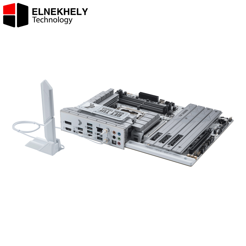 ASUS TUF Gaming Z890-PRO WiFi Z890 LGA 1851 ATX Motherboard, Intel® Core™ Ultra Series 2 Ready, Advanced AI PC-Ready, 16+1+2+1 Stages, DDR5, PCIe® 5.0, Thunderbolt 4 Type-C, 4X M.2, Wi-Fi 7, 2.5Gb ASUS TUF Gaming Z890-PRO WiFi Z890 LGA 1851 ATX Motherboard, Intel® Core™ Ultra Series 2 Ready, Advanced AI PC-Ready, 16+1+2+1 Stages, DDR5, PCIe® 5.0, Thunderbolt 4 Type-C, 4X M.2, Wi-Fi 7, 2.5Gb