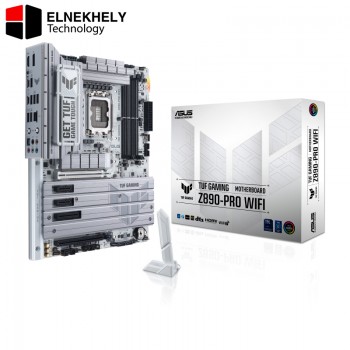 ASUS TUF Gaming Z890-PRO WiFi Z890 LGA 1851 ATX Motherboard, Intel® Core™ Ultra Series 2 Ready, Advanced AI PC-Ready, 16+1+2+1 Stages, DDR5, PCIe® 5.0, Thunderbolt 4 Type-C, 4X M.2, Wi-Fi 7, 2.5Gb
