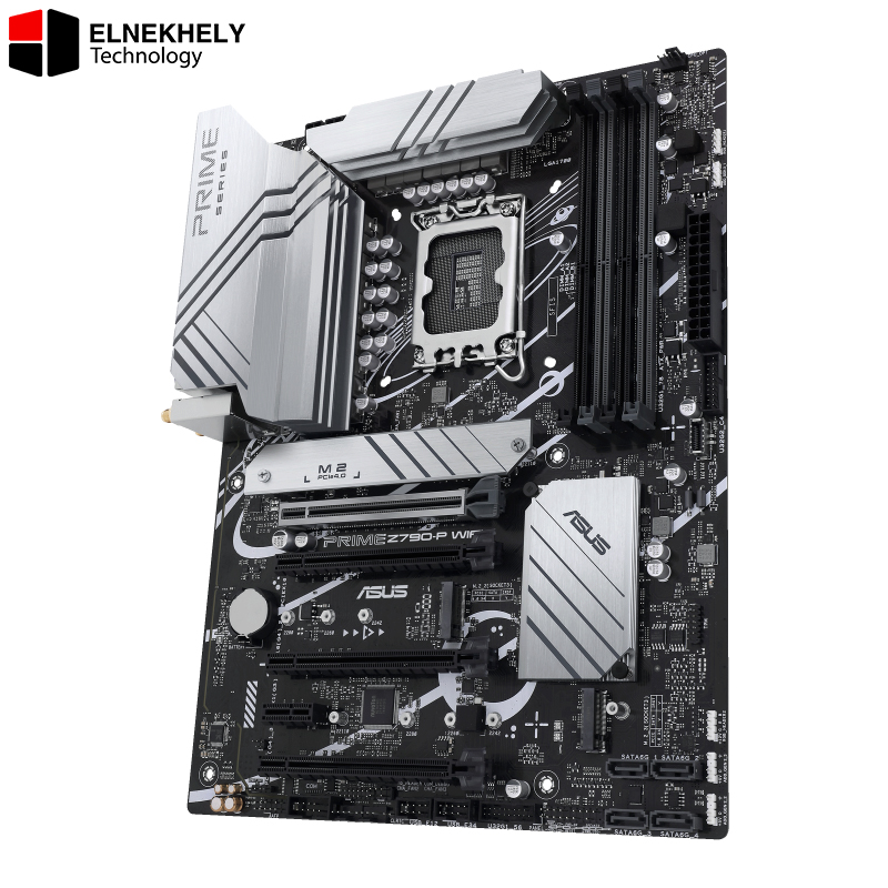 ASUS PRIME Z790-P WIFI LGA1700 ATX Motherboard – Supports Intel 14th, 13th & 12th Gen Processors, DDR5, PCIe 5.0, Wi-Fi 6, USB 3.2 Gen 2, M.2, 4x DIMM Slots, 128GB Max RAM ASUS PRIME Z790-P WIFI LGA1700 ATX Motherboard – Supports Intel 14th, 13th & 12th Gen Processors, DDR5, PCIe 5.0, Wi-Fi 6, USB 3.2 Gen 2, M.2, 4x DIMM Slots, 128GB Max RAM