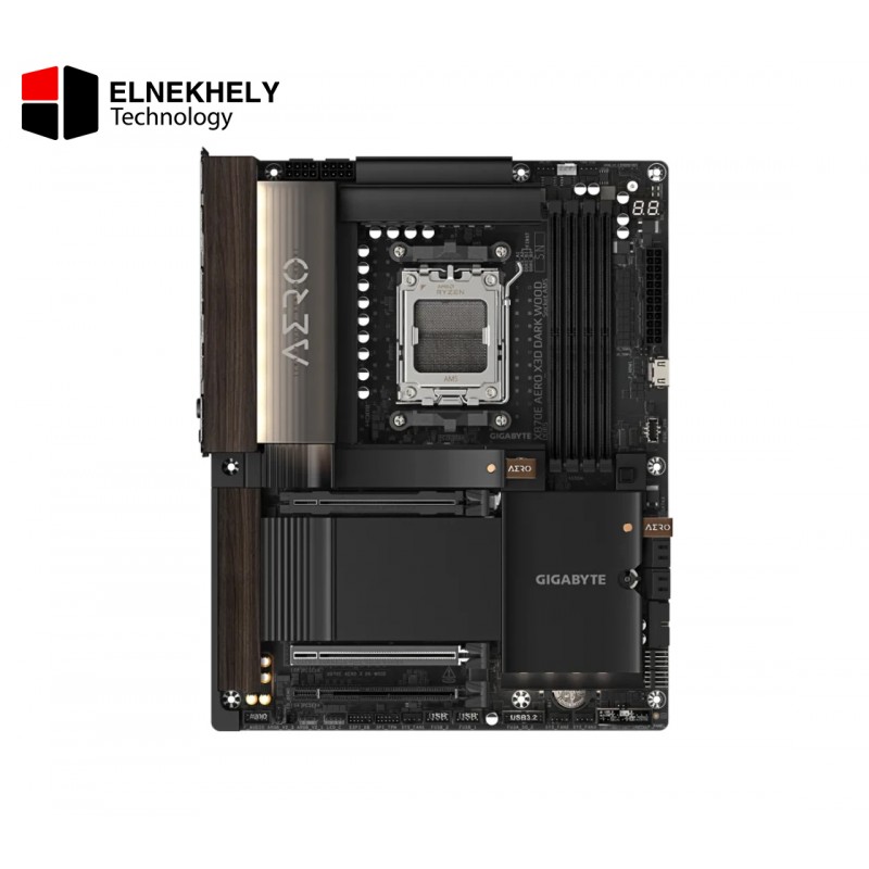 Gigabyte X870E AERO X3D DARK WOOD Socket AM5 DDR5 ATX Motherboard