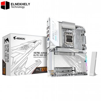 GIGABYTE X870E AORUS ELITE X3D-ICE AMD AM5 ATX Motherboard