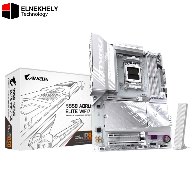 GIGABYTE B850 AORUS ELITE WIFI7 ICE AMD AM5 ATX Motherboard