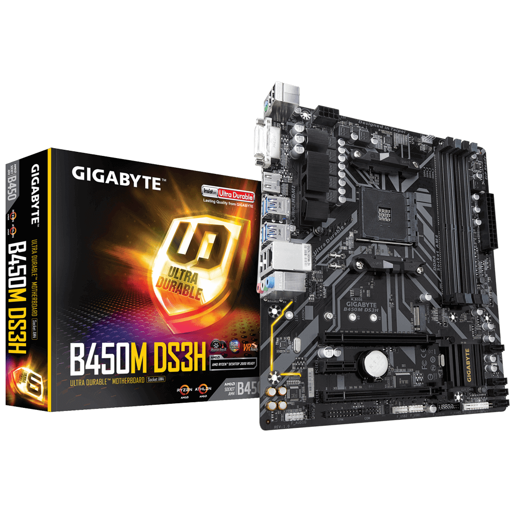 Gigabyte B450M DS3H - B450M DS3H