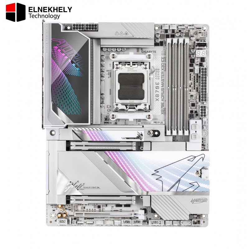 GIGABYTE X870E AORUS MASTER X3D-ICE AMD AM5 ATX Motherboard