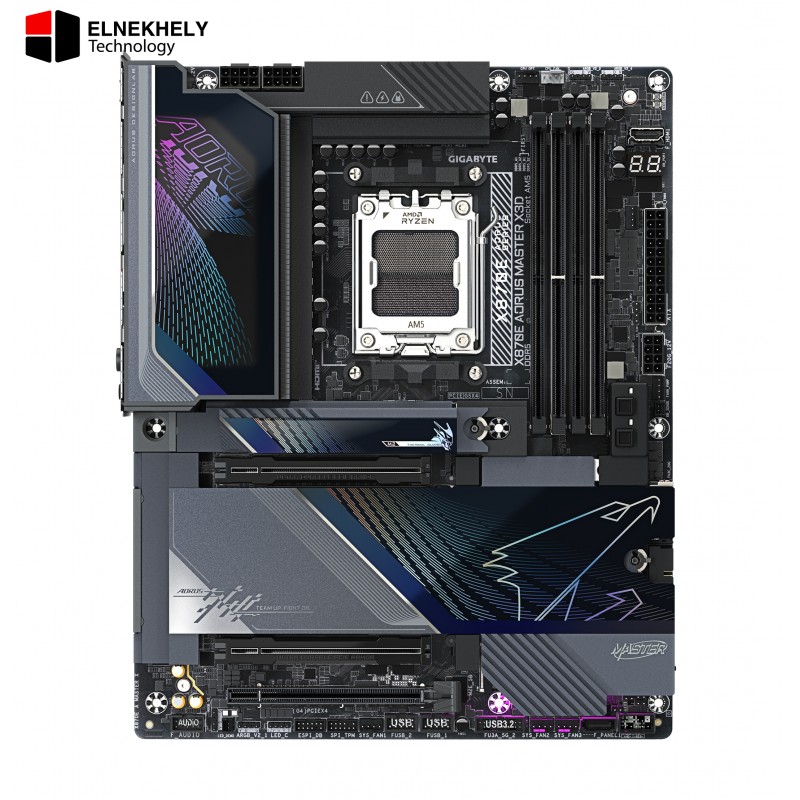 GIGABYTE X870E AORUS MASTER X3D AMD AM5 ATX Motherboard