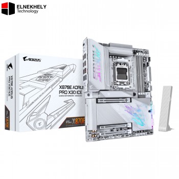 GIGABYTE X870E AORUS PRO X3D-ICE AMD AM5 ATX Motherboard