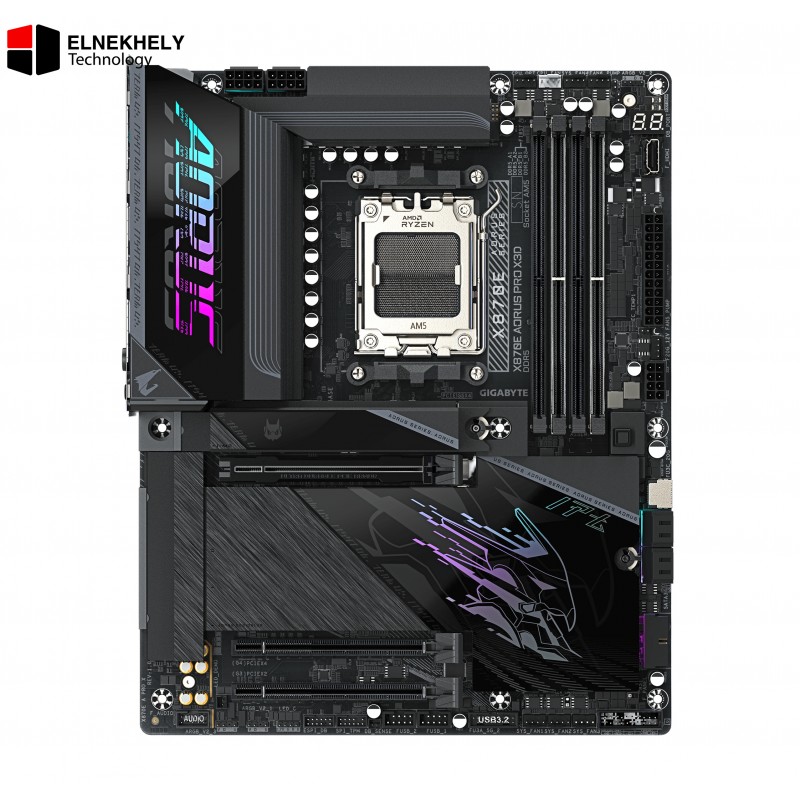 GIGABYTE X870E AORUS PRO X3D AMD AM5 ATX Motherboard