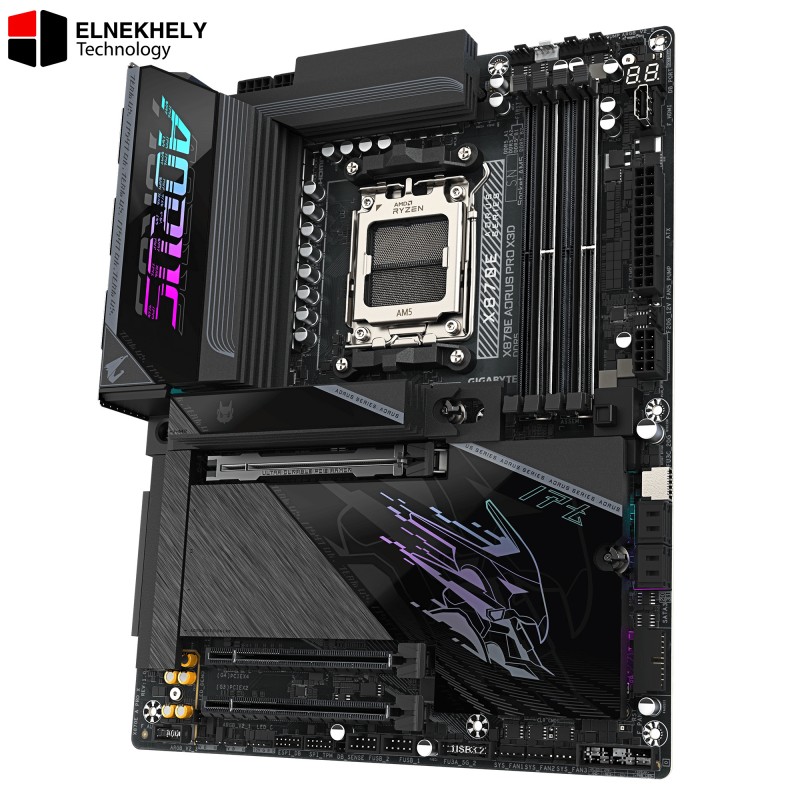 GIGABYTE X870E AORUS PRO X3D AMD AM5 ATX Motherboard