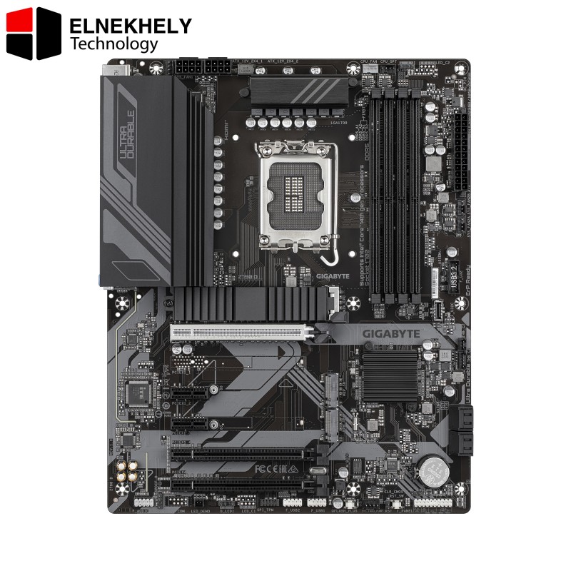 GIGABYTE Z790 D (Rev. 1.0) ATX Motherboard – LGA1700, DDR5, PCIe 5.0, USB 3.2, M.2 NVMe, 2.5GbE LAN, HDMI/DP – Supports Intel 14th/13th/12th Gen