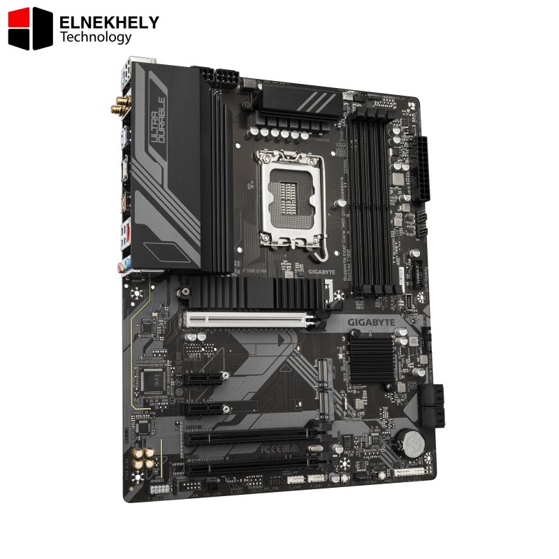 GIGABYTE Z790 D AX DDR5 ATX Motherboard – LGA 1700, PCIe 5.0, Wi-Fi 6E, DDR5 Memory Support, M.2 Slots, High-Performance Platform for Intel 12th/13th/14th Gen CPUs