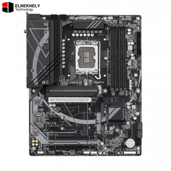 GIGABYTE Z790 EAGLE AX (Rev. 1.x) ATX Motherboard – Intel Z790 Chipset, LGA1700, DDR5, PCIe 5.0, Wi-Fi 6E, High-Performance Motherboard for Intel 13th/14th Gen CPUs