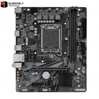 GIGABYTE H610M K DDR4 (Rev. 1.0) Micro-ATX Motherboard – Intel H610 Chipset, LGA1700 Support for 14th/13th/12th Gen Intel Core CPUs, DDR4 Dual Channel, PCIe 4.0, Gen3 x4 M.2 NVMe, GbE LAN, Smart Fan 6, Anti-Sulfur Design*