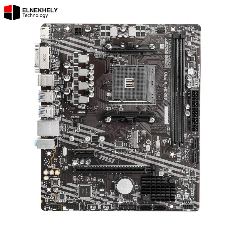 MSI A520M-A PRO AMD AM4 Micro-ATX Motherboard MSI A520M-A PRO AMD AM4 Micro-ATX Motherboard