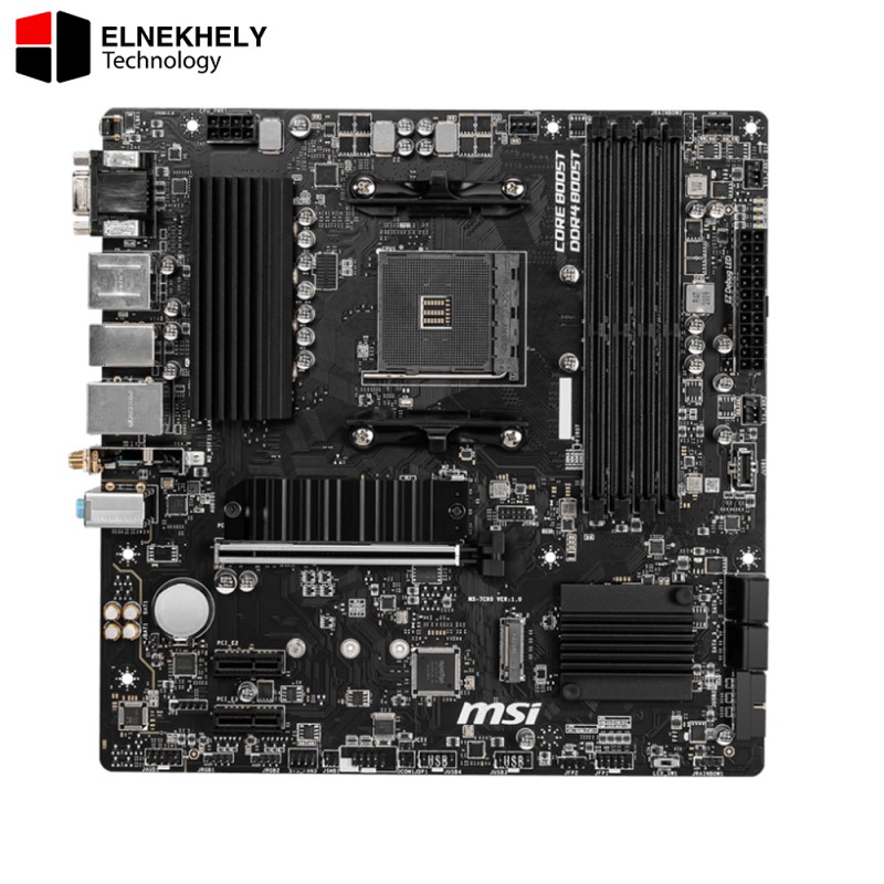 MSI B550M PRO-VDH WIFI AM4 Micro-ATX Motherboard MSI B550M PRO-VDH WIFI AM4 Micro-ATX Motherboard