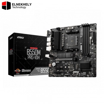 MSI B550M PRO-VDH AM4 Micro-ATX Motherboard