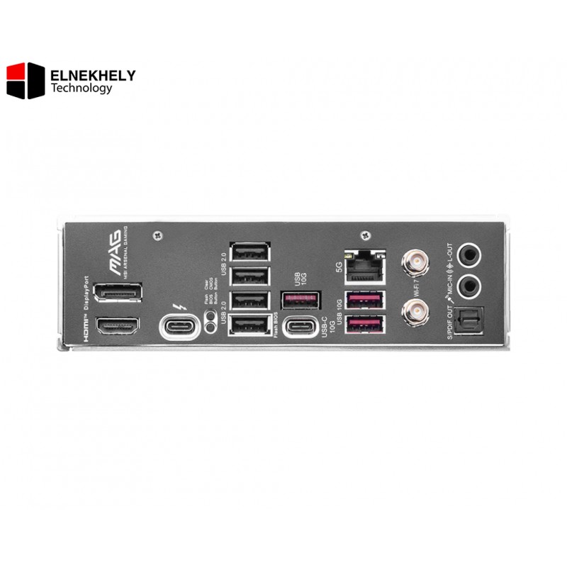 MSI MAG B860M MORTAR WIFI Micro-ATX Motherboard – LGA1851, DDR5, PCIe 5.0 x16, 1× M.2 Gen5 + 2× Gen4, Wi-Fi 7, 5G LAN, Thunderbolt 4, High-Performance Connectivity for Next-Gen CPUs