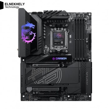 MSI MPG X870E Carbon WiFi AM5 ATX Gaming Motherboard – DDR5, PCIe 5.0, Wi-Fi 7, Dual USB4
