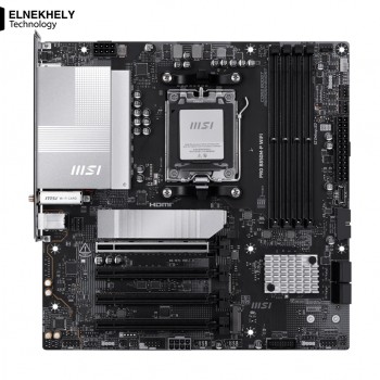 MSI PRO B850-P WiFi ATX Motherboard – AM5 Socket, Supports AMD Ryzen 9000 / 8000 / 7000 Series Processors, DDR5 Memory, WiFi 6E, PCIe 5.0, High-Performance Professional Platform