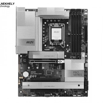 MSI PRO Z890-A WiFi Motherboard - Socket LGA 1851, PCIe 5.0, DDR5, Wi-Fi 7, Thunderbolt 4