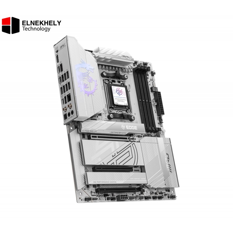 MSI MPG X870E EDGE TI WIFI Motherboard - Socket AM5, PCIe 5.0, DDR5, Wi-Fi 7 MSI MPG X870E EDGE TI WIFI Motherboard - Socket AM5, PCIe 5.0, DDR5, Wi-Fi 7