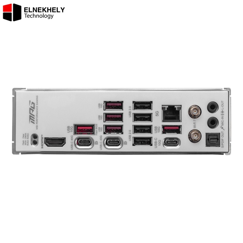 MSI MPG X870E EDGE TI WIFI Motherboard - Socket AM5, PCIe 5.0, DDR5, Wi-Fi 7 MSI MPG X870E EDGE TI WIFI Motherboard - Socket AM5, PCIe 5.0, DDR5, Wi-Fi 7