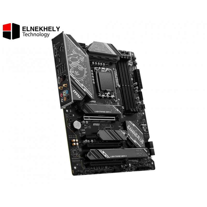 Z790 GAMING PLUS WIFI Motherboard – ATX, Intel 14th/13th Gen LGA1700 Support, DDR5, PCIe 5.0, Wi-Fi 6E, 2.5Gb LAN, USB 3.2 Gen 2x2, High-Performance Gaming & Productivity