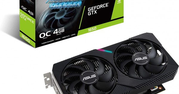 Graphics Card Gtx 1650 Dual Asus 1650 Mini Oc Edition Asus Gtx