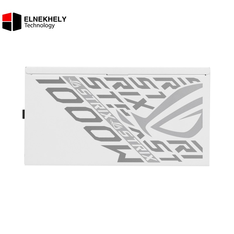 ASUS ROG Strix 1000W Platinum Fully Modular White Edtion PSU, 80 PLUS Platinum Efficiency, Active PFC, GaN MOSFET, ATX 3.1 Compatible, Cybernetic Lambda A+, Dual Ball Fan Bearings, White ASUS ROG Strix 1000W Platinum Fully Modular White Edtion PSU, 80 PLUS Platinum Efficiency, Active PFC, GaN MOSFET, ATX 3.1 Compatible, Cybernetic Lambda A+, Dual Ball Fan Bearings, White