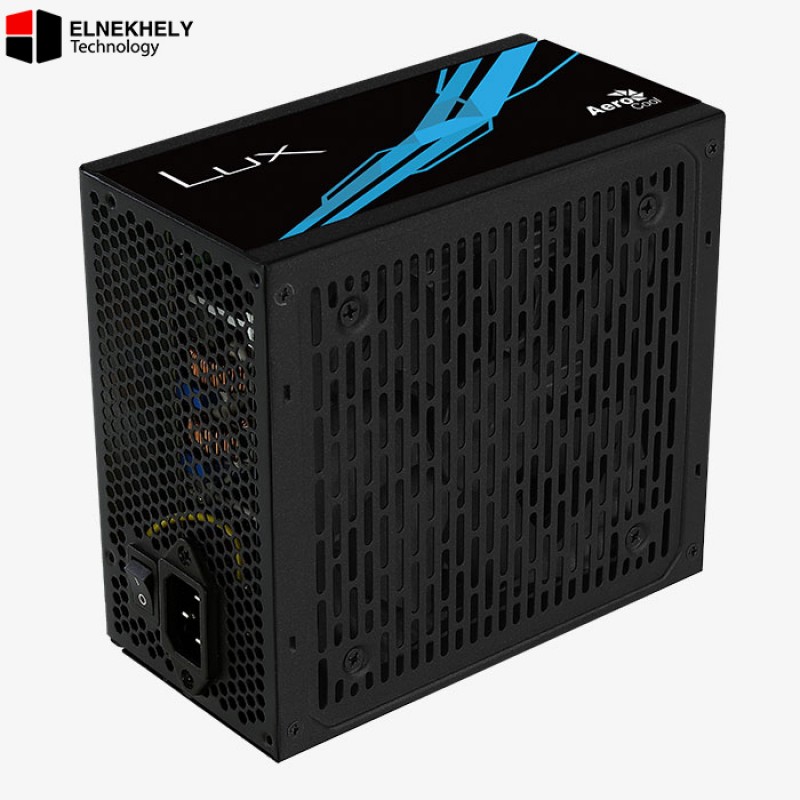 AeroCool-LUX-650W-Bronze-PSU AeroCool LUX 650W 80 Plus Bronze Power Supply - Front View