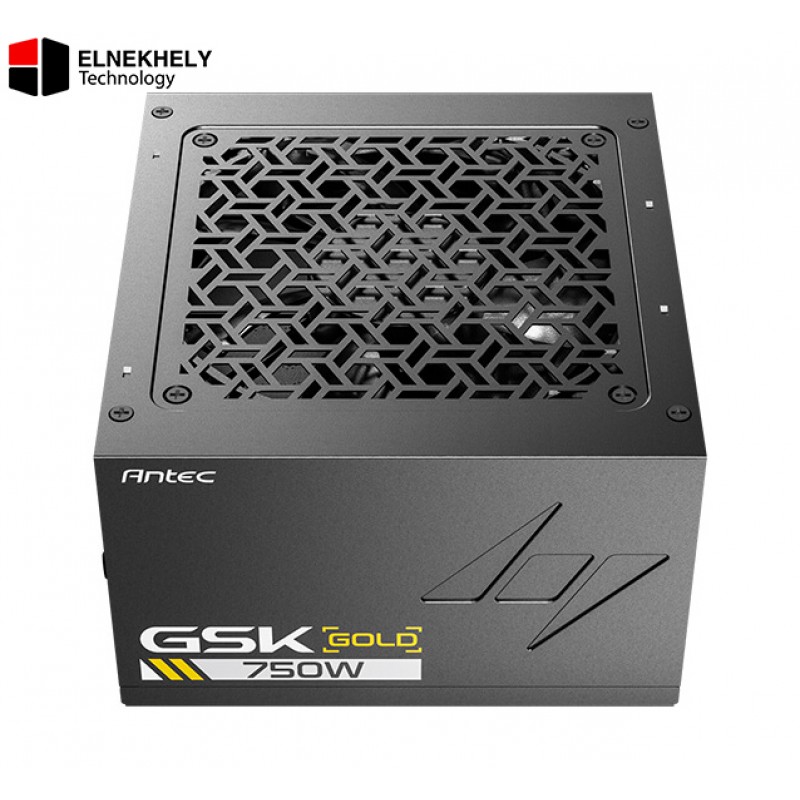 ANTEC GSK750 ATX 3.1 Power Supply – 750W Full Modular PSU, 80 Plus Gold Certified, PCIe 5.1 & ATX 12V 3.1 Support, PhaseWave Design, 100% Japanese Capacitors, Zero RPM Mode, 120mm Silent Fan, ANTEC GSK750 ATX 3.1 Power Supply – 750W Full Modular PSU, 80 Plus Gold Certified, PCIe 5.1 & ATX 12V 3.1 Support, PhaseWave Design, 100% Japanese Capacitors, Zero RPM Mode, 120mm Silent Fan,