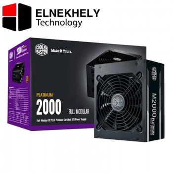 COOLER MASTER M2000W- FULL-MODULAR 80 PLUS PLATINUM HIGH WATTAGE ATX POWER SUPPLY