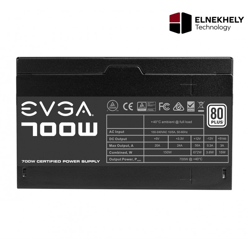 EVGA 700W 80 Plus Power Supply