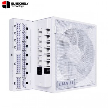 Lian Li EDGE GOLD EG1000G 1000W 80 Plus Gold Modular ATX 3.1 PSU for High-End PC Builds (White )