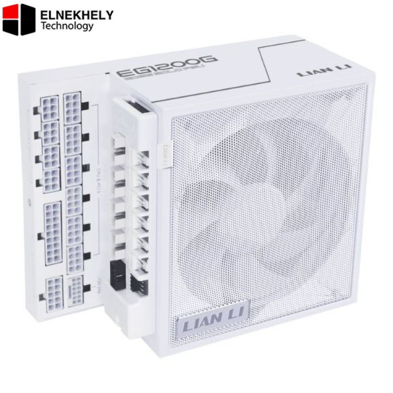 Lian Li EDGE GOLD EG1000G 1000W 80 Plus Gold Modular ATX 3.1 PSU for High-End PC Builds (White ) Lian Li EDGE GOLD EG1000G 1000W 80 Plus Gold Modular ATX 3.1 PSU for High-End PC Builds (White )