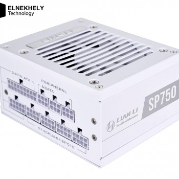 Lian Li SP750 750W SFX PSU – 80+ Gold, Fully Modular, Compact Design – White Options