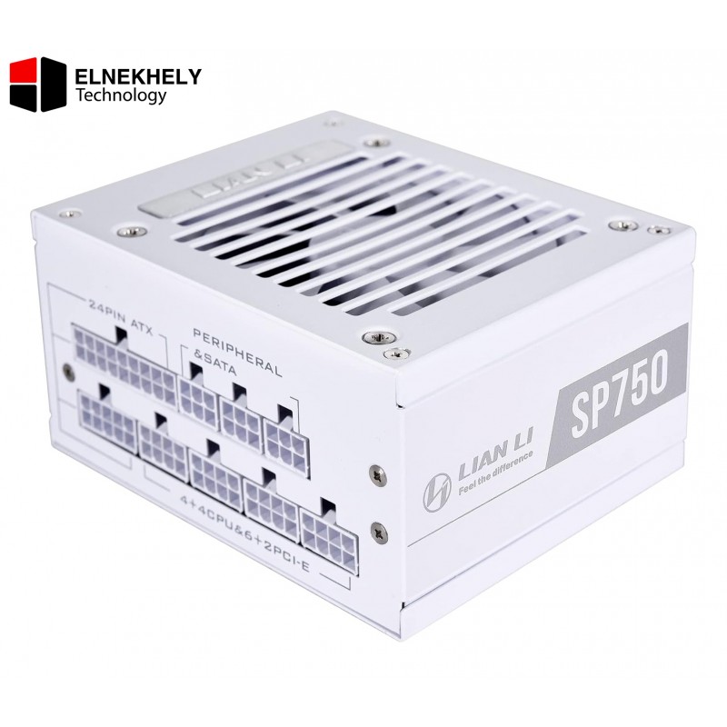 Lian Li SP750 750W SFX PSU – 80+ Gold, Fully Modular, Compact Design – White Options