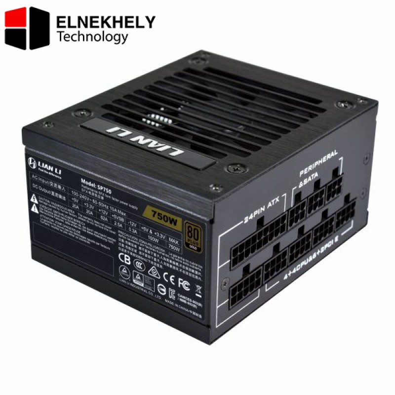 Lian Li SP750 750W SFX PSU – 80+ Gold, Fully Modular, Compact Design – White / Black Options Lian Li SP750 750W SFX PSU – 80+ Gold, Fully Modular, Compact Design – White / Black Options