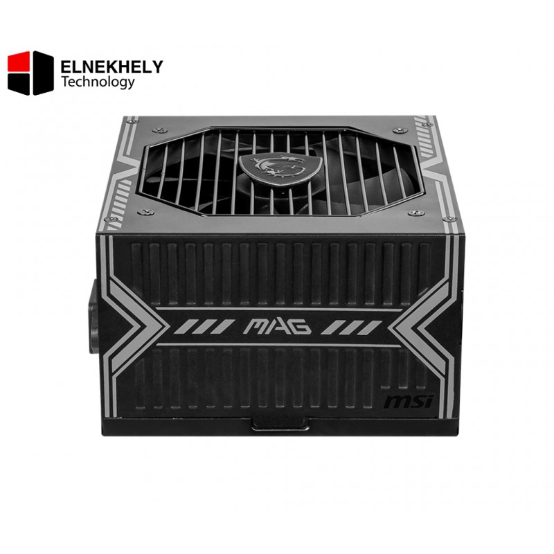 MSI MAG A750BN PCIe 5 750W Power Supply – 80 Plus Bronze, ATX, Non-Modular, 120mm Fan, PCIe 5.0 16-Pin Support, Active PFC, Full Safety Protection