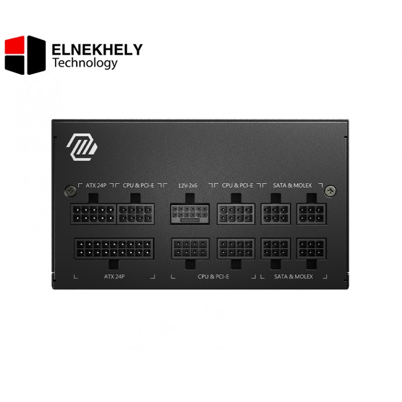 MSI MAG A850GL 850W Full Modular Power Supply – PCIe 5.0 & ATX 3.0 Compatible, 80 Plus Gold Efficiency, High-Performance Gaming PSU