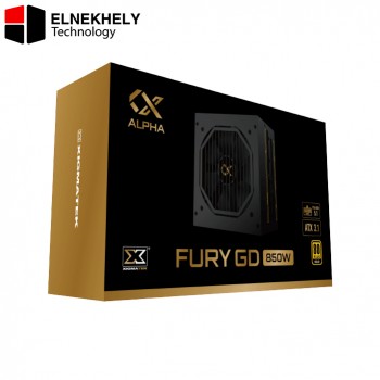 XIGMATEK FURY GD 850W 80 Plus Gold Certified Power Supply – Full Modular, ATX 3.0 & PCIe 5.0 Ready, Native 12VHPWR Cable, Japanese Capacitors, Silent 120mm Fan, OVP/UVP/OPP/SCP Protection, High-Efficiency Gaming PSU