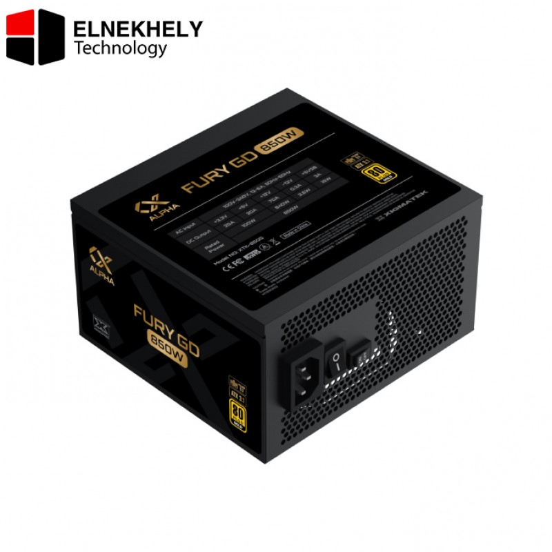 XIGMATEK FURY GD 850W 80 Plus Gold Certified Power Supply – Full Modular, ATX 3.0 & PCIe 5.0 Ready, Native 12VHPWR Cable, Japanese Capacitors, Silent 120mm Fan, OVP/UVP/OPP/SCP Protection, High-Efficiency Gaming PSU XIGMATEK FURY GD 850W 80 Plus Gold Certified Power Supply – Full Modular, ATX 3.0 & PCIe 5.0 Ready, Native 12VHPWR Cable, Japanese Capacitors, Silent 120mm Fan, OVP/UVP/OPP/SCP Protection, High-Efficiency Gaming PSU